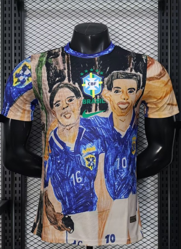 2026 Brazil Special Edition Player Version Soccer Jersey