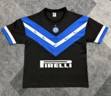 26-27 INT Blue Short sleeves Loose And Thickened Hoody