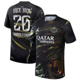 25-26 PSG Special Edition Print 2 Star Champions of Europe 26 Fans Soccer Jersey