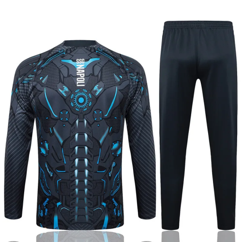 25-26 Napoli High Quality Half Pull Tracksuit