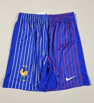 2024 France Away Blue Shorts Pants 2024 France Away Blue Shorts Pants