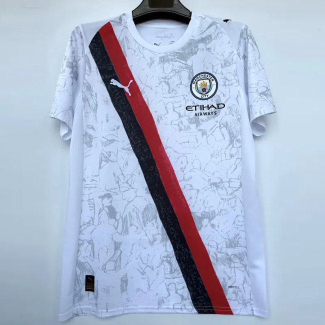25-26 Man City Away Fans Soccer Jersey*世俱杯版