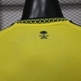 26-27 AL-Nassr Leaked Edition Home Player Version Soccer Jersey*带广告