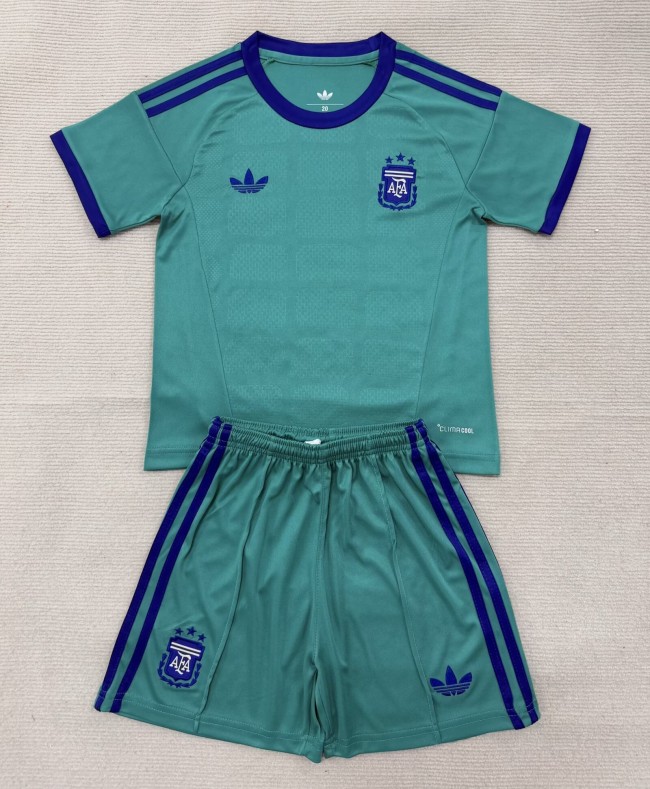 2026 Argentina Green GoalKeeper Adult Suit