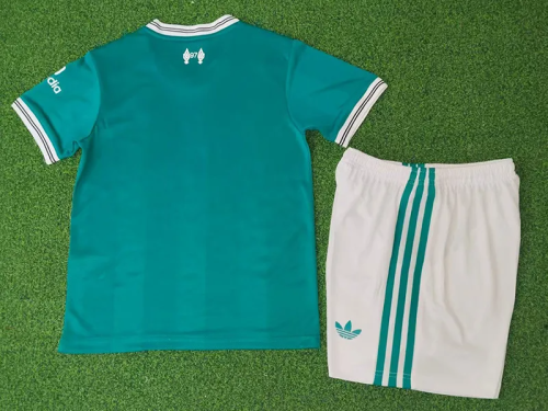 25-26 LIV Third Kids Player Version Soccer Jersey  (球员童装)