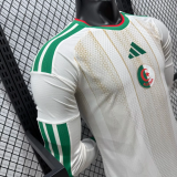 2026 Algeria Home Long Sleeve Player Version Soccer Jersey*长袖球员