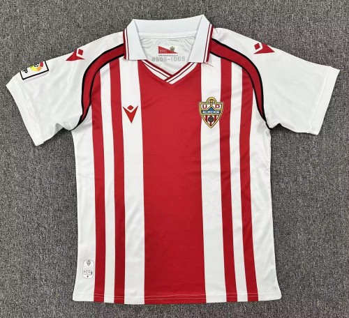 26-27 UD Almeria Retro Version Fans Soccer Jersey