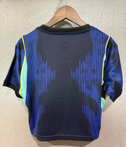 2026 World Cup Brazil Away Women Cheerleading Short-sleeved (女)