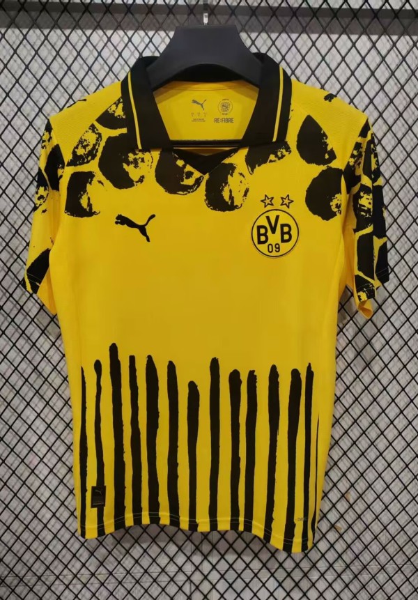 25-26 Dortmund CWC Yellow Fans Soccer Jersey