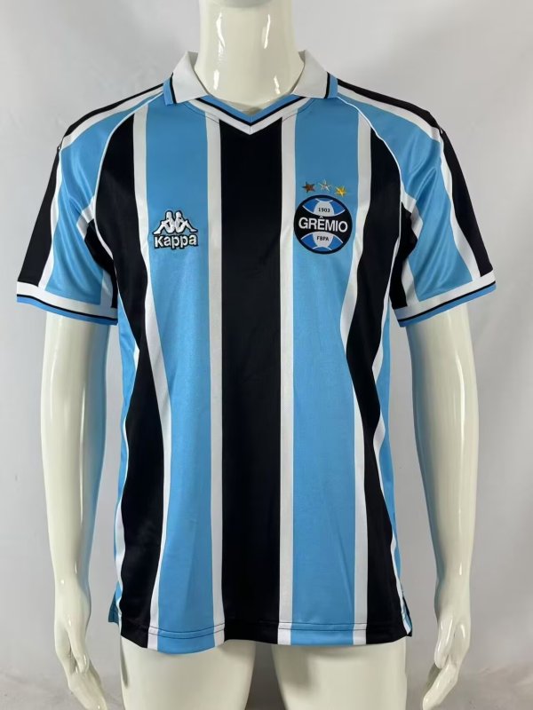 2000-2001 Gremio Home Retro Soccer Jersey