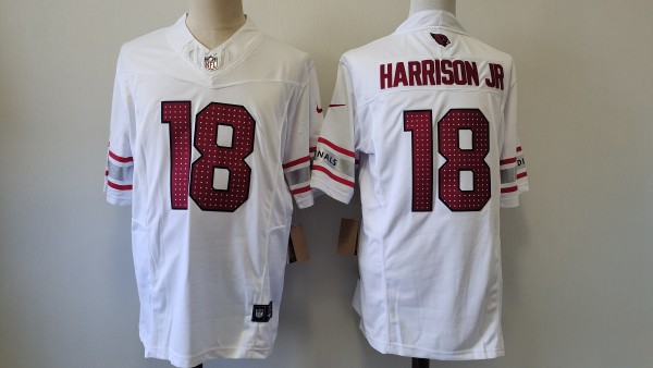 2025 NFL St. Louis Cardinals New Pattern Jersey