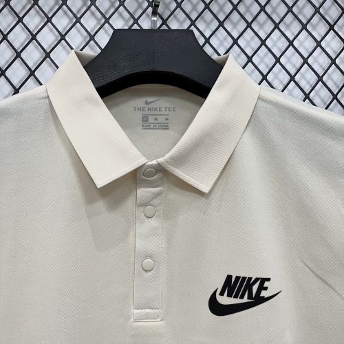 2026 NK Light beige High Quality Polo Short Sleeve