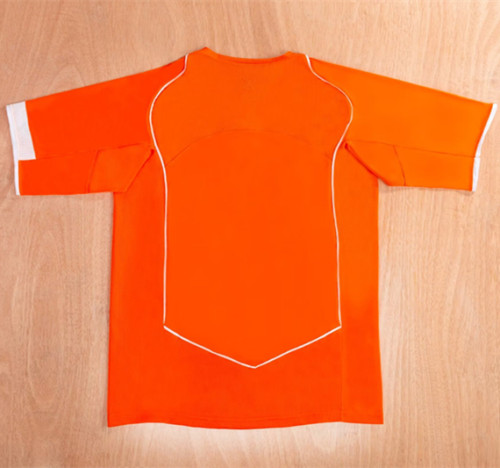 2004 NetherIands Home Retro Soccer Jersey
