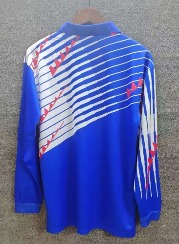 1994 Japan Home Long Sleeve Retro Soccer Jersey