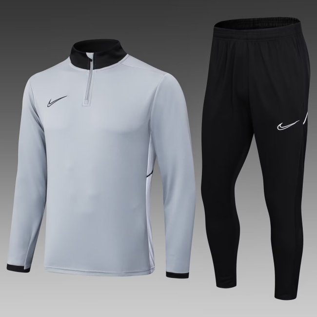2025 NK Gray Half Pull Tracksuit