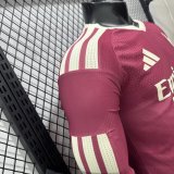 26-27 RMA Third Long Sleeve Player Version Soccer Jersey (长袖球员)