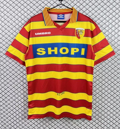 1996-1997 RC Lens Home Retro Soccer Jersey