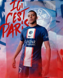 22-23 PSG Home  Fans Soccer Jersey