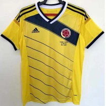 2014 Colombia Home Retro Soccer Jersey 2014 Colombia Home Retro Soccer Jersey