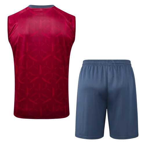 25-26 Sao Paulo High Quality Tank Top And Shorts Suit