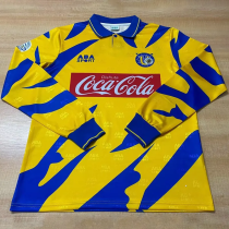1996-1997 Tigres UANL Home Retro Long Sleeve Soccer Jersey (长袖) 1996-1997 Tigres UANL Home Retro Long Sleeve Soccer Jersey (长袖)