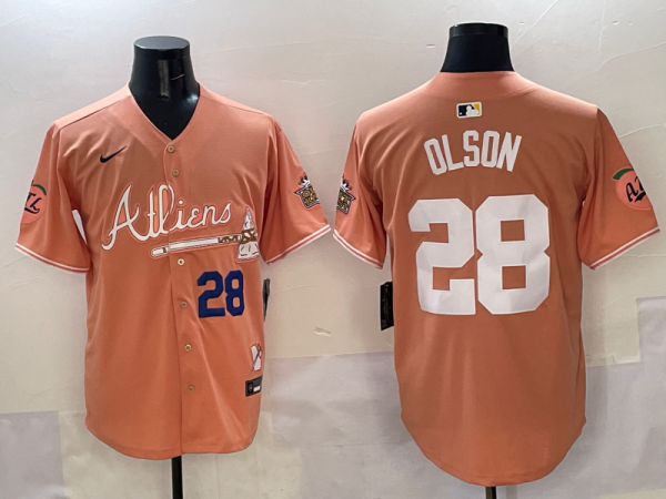 2025 MLB Atlanta Braves New Pattern Jersey