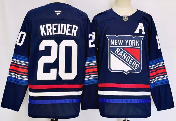 2026 NHL New York Rangers New Pattern Jersey