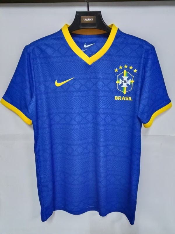 26-27 Brazil Blue Special Edition Fans Soccer Jersey