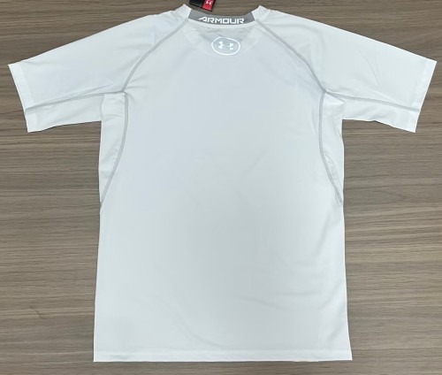 2026 UA White Tight short sleeves
