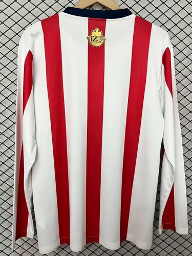 26-27 Chivas Guadalajara 120th Anniversary Edition Long Sleeve Soccer Jersey (长袖)