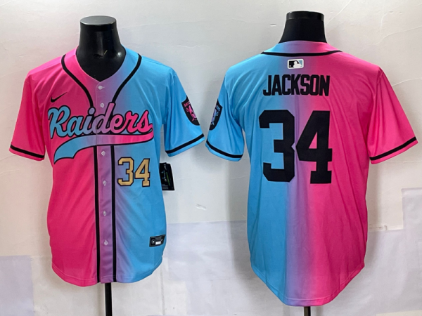 2025 MLB Las Vegas Raiders New Pattern Jersey