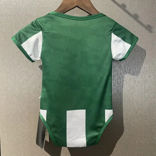 25-26 Real Betis Home Baby Infant Crawl Suit