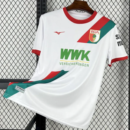 25-26 Augsburg FC Home Fans Soccer Jersey