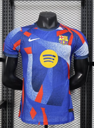 25-26 BAR Blue Special Edition Player Version Soccer Jersey
