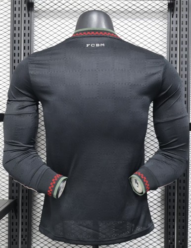 25-26 Bayern Third Long Sleeve Player Version Soccer Jersey (长袖球员)