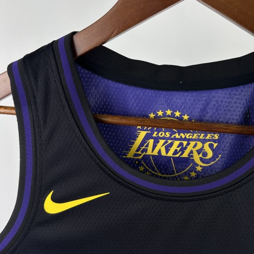 24-25 LAKERS KNECHT #4 Royal blue City Edition Top Quality Hot Pressing NBA Jersey