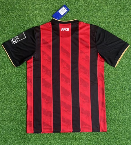 25-26 Bournemouth Home Fans Soccer Jersey