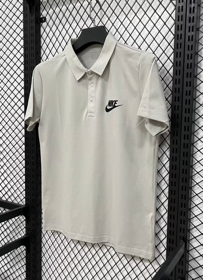 2026 NK Light gray High Quality Polo Short Sleeve