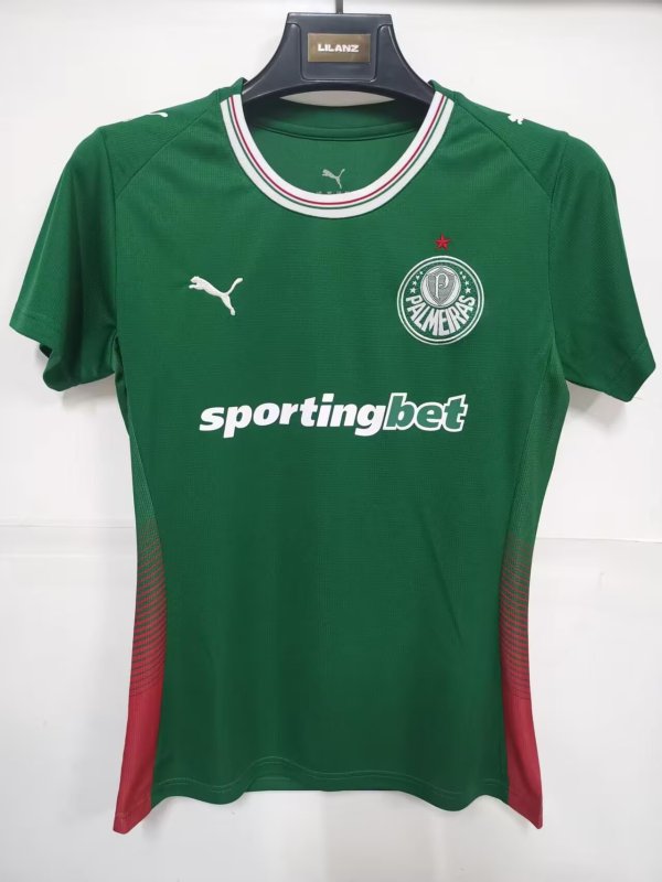 26-27 Palmeiras Home Women Soccer Jersey (女)
