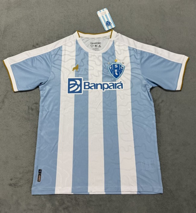 25-26 Paysandu Home Fans Soccer Jersey