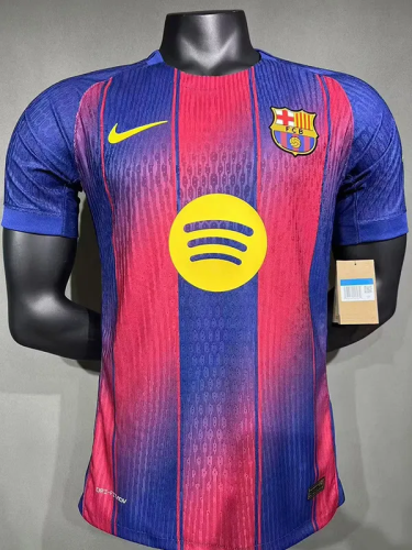 25-26 BAR Home Lamine Yamal #10 Kopa Trophy Player Version Soccer Jersey