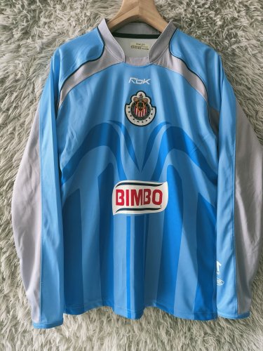 2006-2007 Chivas Long Sleeve Retro Soccer Jersey