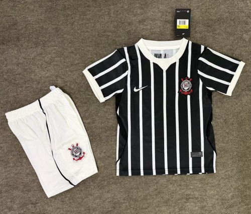 26-27 Corinthians Away Kids Soccer Jersey