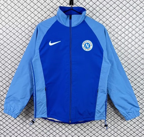 1998-1999 Napoli Blue Retro Windbreaker