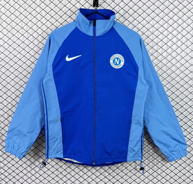 1998-1999 Napoli Blue Retro Windbreaker