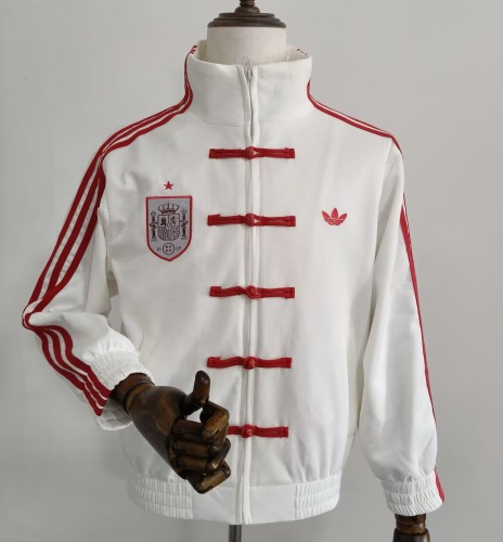 26-27 Spain White New Pattern Tang-Style Jacket