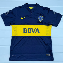 2014-2015 Boca Juniors Home Retro Soccer Jersey
