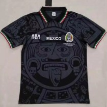 1998 Mexico Black Retro Soccer Jersey 1998 Mexico Black Retro Soccer Jersey