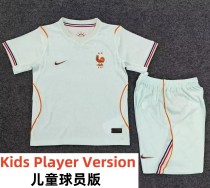 2026 World Cup France Away Player Version Kids Soccer Jersey(球员童装) 2026 World Cup France Away Player Version Kids Soccer Jersey(球员童装)