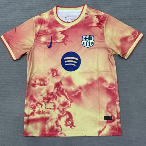 25-26 BAR Orange Red Special Edition Player Version Training Shirts
